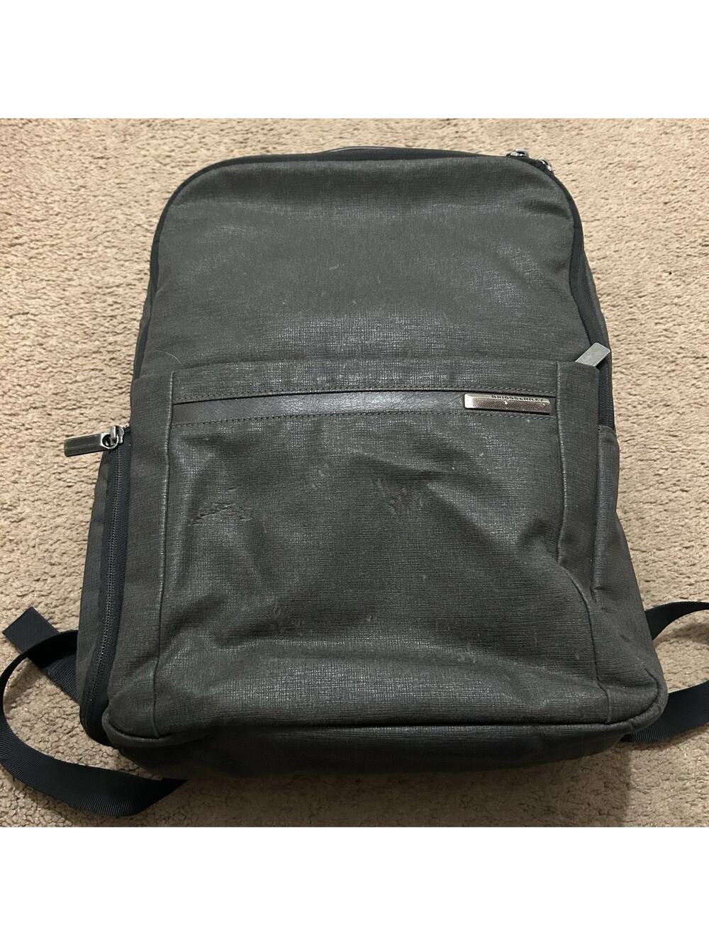 Briggs & Riley Kinzie Street Laptop Backpack Grey Style # ZP160-10 *Blemishes
